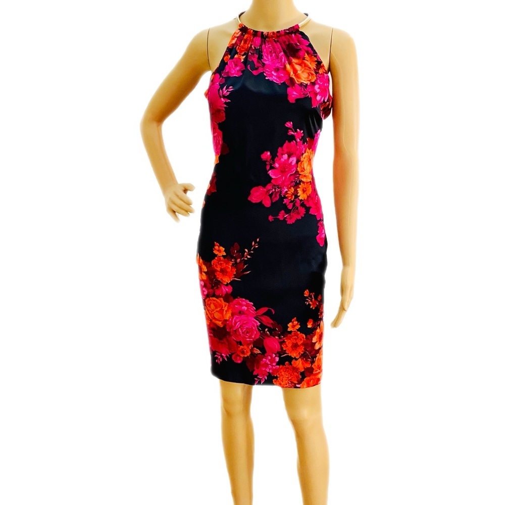 Cache Vibrant Floral Dress
